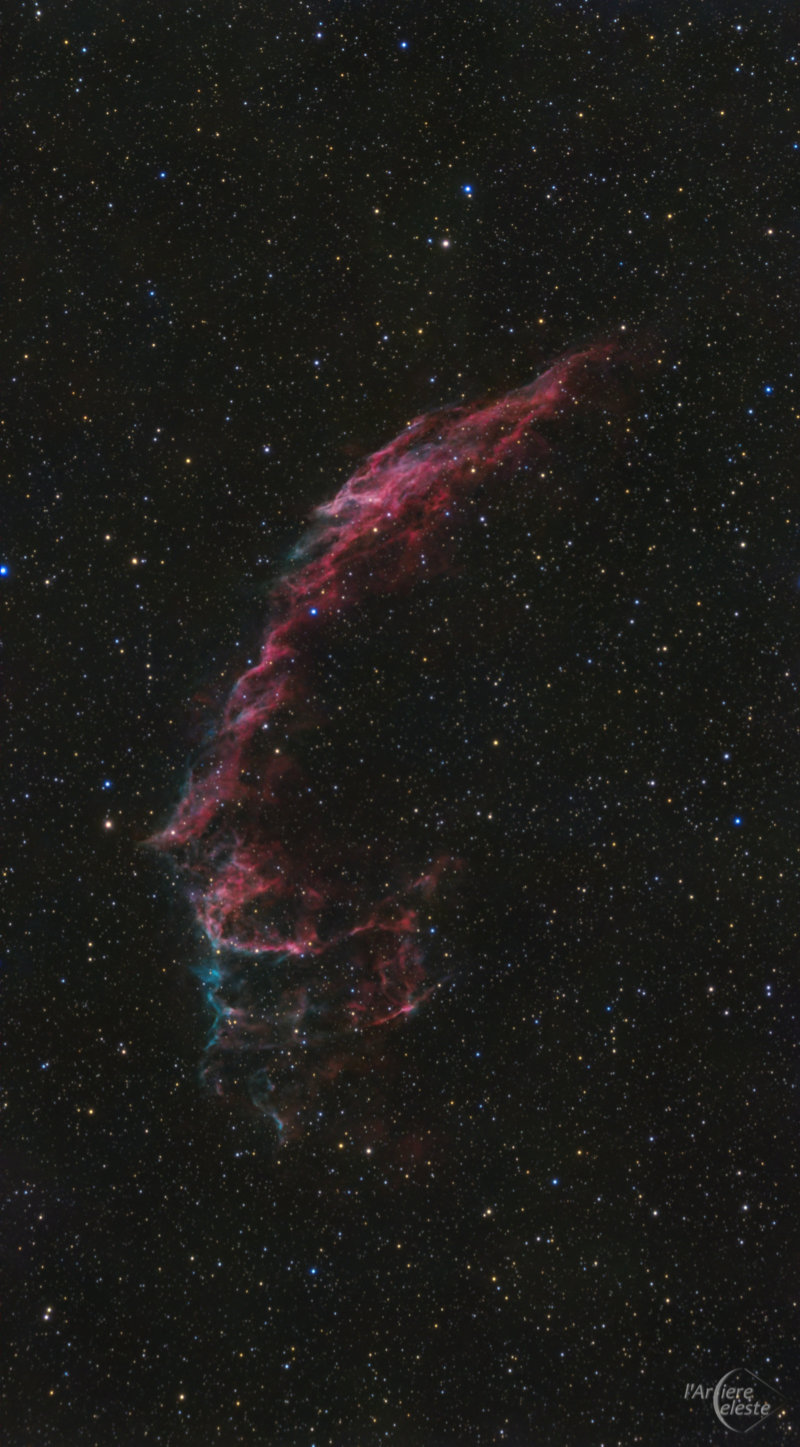 La Nebulosa Velo (NGC 6992) ripresa col Seestar S30